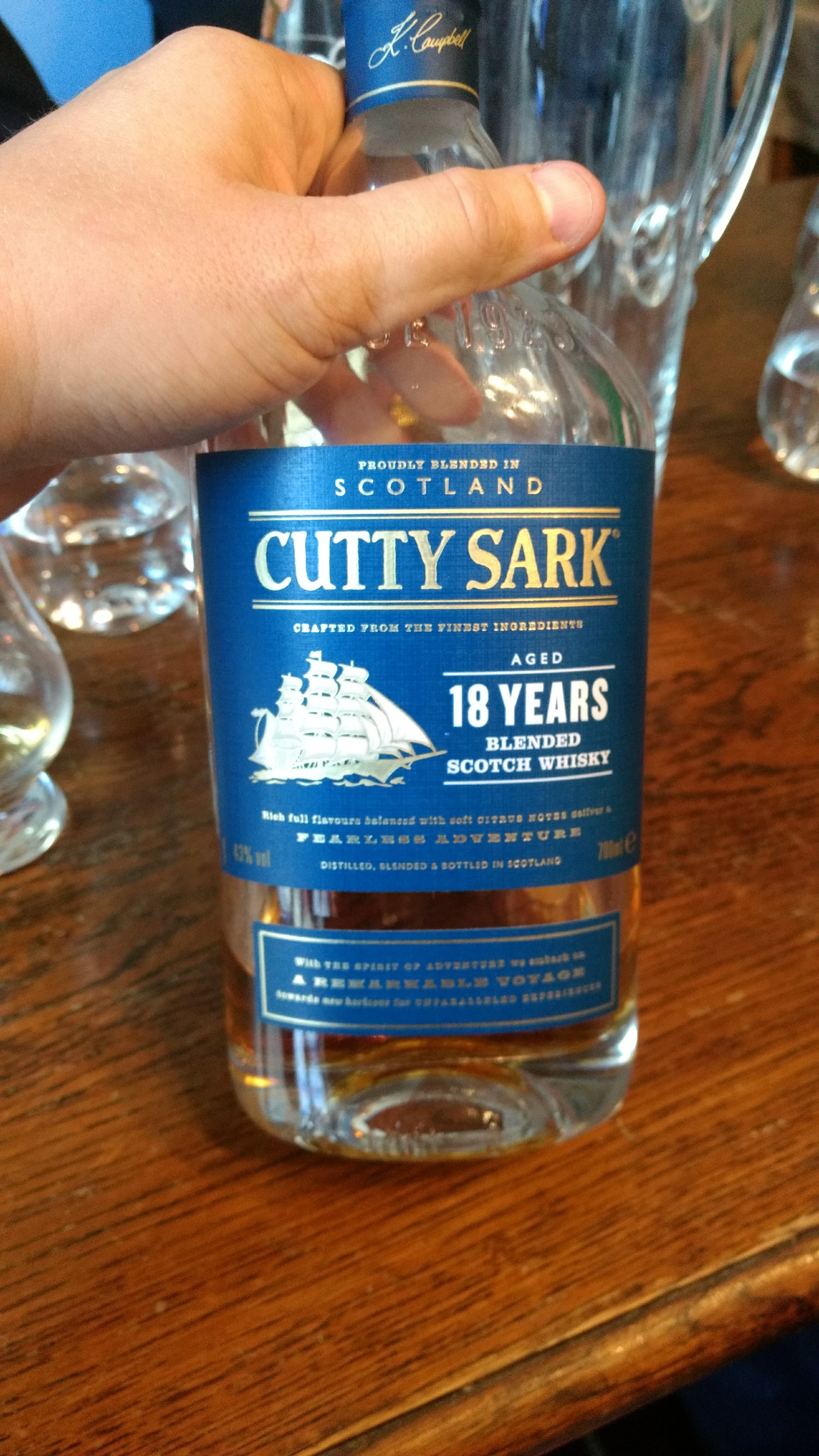 Cutty Sark 18 years